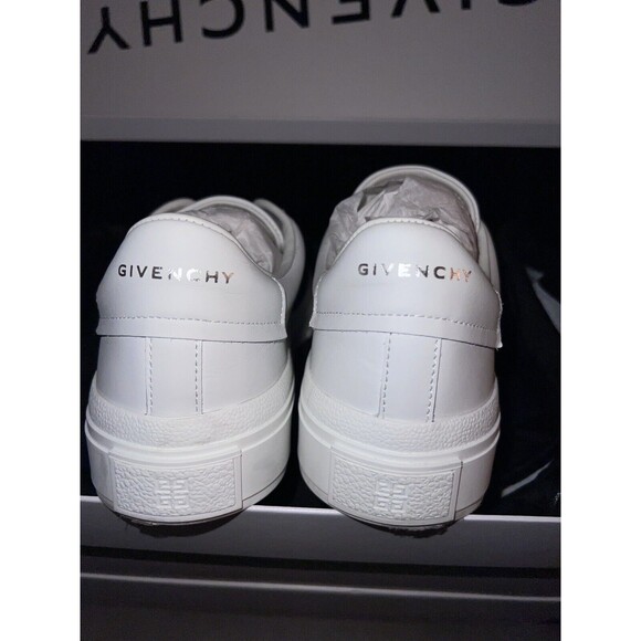 Givenchy logo-embroidered slip-on leather sneakers Size 38 Authentic - Picture 3 of 4